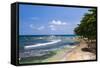 Galle Beach, Old Town of Galle, UNESCO World Heritage Site, Sri Lanka, Asia-Matthew Williams-Ellis-Framed Stretched Canvas