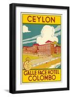 Galle Face Hotel, Colombo-Found Image Press-Framed Giclee Print