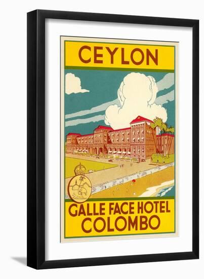 Galle Face Hotel, Colombo-Found Image Press-Framed Giclee Print