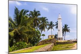 Galle Lighthouse in the Old Town of Galle, UNESCO World Heritage Site, Sri Lanka, Asia-Matthew Williams-Ellis-Mounted Photographic Print