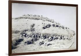 Galleano's Battery of Mountain Artillery from Part of Special Corps of Africa-null-Framed Giclee Print