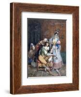 Gallent, C1820-1857-Achille Deveria-Framed Giclee Print