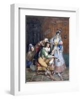 Gallent, C1820-1857-Achille Deveria-Framed Giclee Print