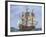 Galleon Saint Lucia. 17th Century. Coloured. Italy-null-Framed Giclee Print