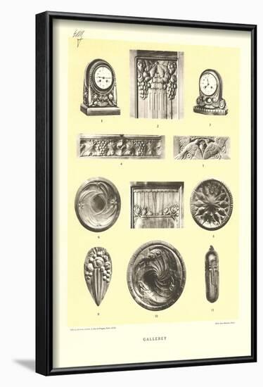 Gallerey Decor Elements-null-Framed Art Print