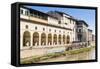 Galleria Vasariana and Uffizi, Florence (Firenze), Tuscany, Italy, Europe-Nico Tondini-Framed Stretched Canvas