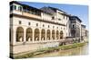 Galleria Vasariana and Uffizi, Florence (Firenze), Tuscany, Italy, Europe-Nico Tondini-Stretched Canvas