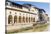 Galleria Vasariana and Uffizi, Florence (Firenze), Tuscany, Italy, Europe-Nico Tondini-Stretched Canvas