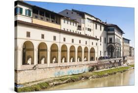 Galleria Vasariana and Uffizi, Florence (Firenze), Tuscany, Italy, Europe-Nico Tondini-Stretched Canvas