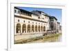 Galleria Vasariana and Uffizi, Florence (Firenze), Tuscany, Italy, Europe-Nico Tondini-Framed Photographic Print