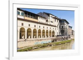 Galleria Vasariana and Uffizi, Florence (Firenze), Tuscany, Italy, Europe-Nico Tondini-Framed Photographic Print