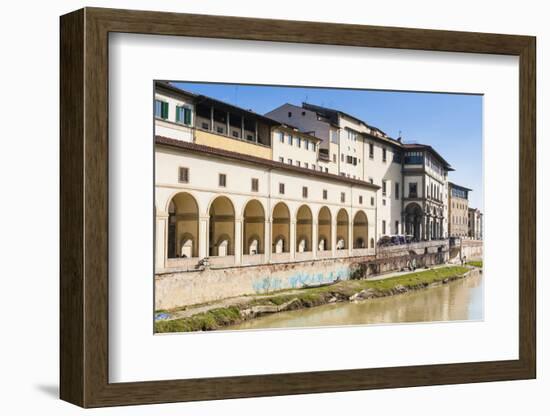 Galleria Vasariana and Uffizi, Florence (Firenze), Tuscany, Italy, Europe-Nico Tondini-Framed Photographic Print