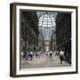 Galleria Vittoria Emanuele, the World's Oldest Shopping Mall, in the City of Milan, Lombardy, Italy-Tony Gervis-Framed Photographic Print