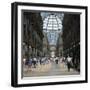 Galleria Vittoria Emanuele, the World's Oldest Shopping Mall, in the City of Milan, Lombardy, Italy-Tony Gervis-Framed Photographic Print