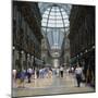 Galleria Vittoria Emanuele, the World's Oldest Shopping Mall, in the City of Milan, Lombardy, Italy-Tony Gervis-Mounted Photographic Print