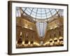 Galleria Vittorio Emanuele at Dusk, Milan, Lombardy, Italy, Europe-Vincenzo Lombardo-Framed Photographic Print