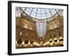 Galleria Vittorio Emanuele at Dusk, Milan, Lombardy, Italy, Europe-Vincenzo Lombardo-Framed Photographic Print