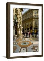 Galleria Vittorio Emanuele II Milan-Charles Bowman-Framed Photographic Print