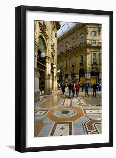 Galleria Vittorio Emanuele II Milan-Charles Bowman-Framed Photographic Print