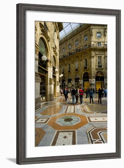 Galleria Vittorio Emanuele II Milan-Charles Bowman-Framed Photographic Print