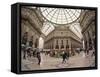 Galleria Vittorio Emanuele, Milan, Lombardy, Italy, Europe-Hans Peter Merten-Framed Stretched Canvas