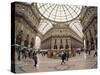 Galleria Vittorio Emanuele, Milan, Lombardy, Italy, Europe-Hans Peter Merten-Stretched Canvas