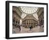 Galleria Vittorio Emanuele, Milan, Lombardy, Italy, Europe-Hans Peter Merten-Framed Photographic Print