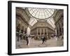 Galleria Vittorio Emanuele, Milan, Lombardy, Italy, Europe-Hans Peter Merten-Framed Photographic Print