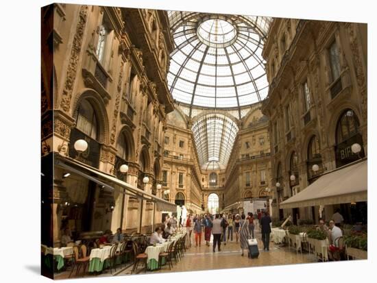 Galleria Vittorio Emanuele, Milan, Lombardy, Italy-Christian Kober-Stretched Canvas