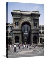 Galleria Vittorio Emanuele, the World's Oldest Mall, Milan, Italy-Tony Gervis-Stretched Canvas