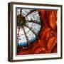 Galleries Lafayette Ceiling, Paris-Tosh-Framed Art Print