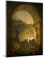 Gallery in Ruins, 1798-Hubert Robert-Mounted Giclee Print