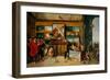 Gallery Interior, 16Th-17Th Century (Oil on Panel)-Frans II the Younger Francken-Framed Giclee Print