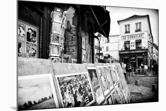 Gallery - Montmartre - Paris - France-Philippe Hugonnard-Mounted Photographic Print