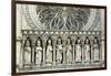 Gallery of Kings restored by Viollet-le-Duc between 1849 and 1861, Amiens Cathedral, France-Godong-Framed Photographic Print