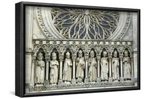 Gallery of Kings restored by Viollet-le-Duc between 1849 and 1861, Amiens Cathedral, France-Godong-Framed Photographic Print