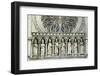 Gallery of Kings restored by Viollet-le-Duc between 1849 and 1861, Amiens Cathedral, France-Godong-Framed Photographic Print