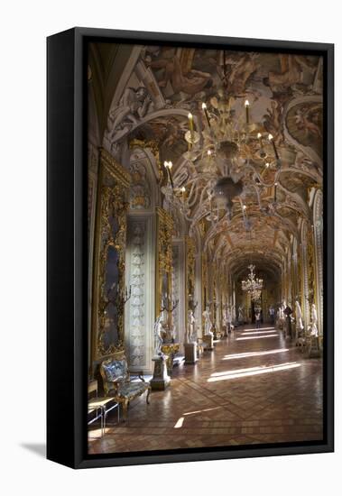 Gallery of Mirrors, Palazzo Doria Pamphilj, Rome, Lazio, Italy, Europe-Peter-Framed Stretched Canvas