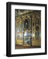 Gallery of Portraits in Carignano Palace, Turin, Italy-null-Framed Giclee Print