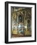 Gallery of Portraits in Carignano Palace, Turin, Italy-null-Framed Giclee Print