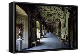 Gallery of Sarre Royal Castle, Aosta, Valle D'Aosta, Italy, 13th Century-null-Framed Stretched Canvas