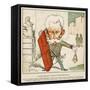 Gallery of the Honourable, Cartoon of Luigi Pelloux from Il Pasquino Magazine, July 10, 1898, Italy-null-Framed Stretched Canvas