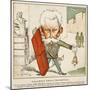 Gallery of the Honourable, Cartoon of Luigi Pelloux from Il Pasquino Magazine, July 10, 1898, Italy-null-Mounted Giclee Print