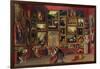 Gallery of the Louvre-Samuel F. B. Morse-Framed Art Print