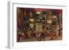 Gallery of the Louvre-Samuel F. B. Morse-Framed Art Print