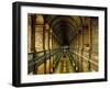 Gallery of the Old Library, Trinity College, Dublin, County Dublin, Eire (Ireland)-Bruno Barbier-Framed Premium Photographic Print