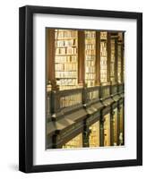 Gallery of the Old Library, Trinity College, Dublin, County Dublin, Eire (Ireland)-Bruno Barbier-Framed Photographic Print