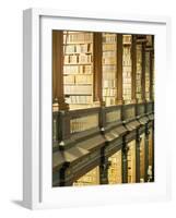 Gallery of the Old Library, Trinity College, Dublin, County Dublin, Eire (Ireland)-Bruno Barbier-Framed Photographic Print