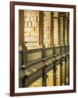 Gallery of the Old Library, Trinity College, Dublin, County Dublin, Eire (Ireland)-Bruno Barbier-Framed Photographic Print