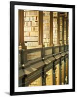 Gallery of the Old Library, Trinity College, Dublin, County Dublin, Eire (Ireland)-Bruno Barbier-Framed Photographic Print